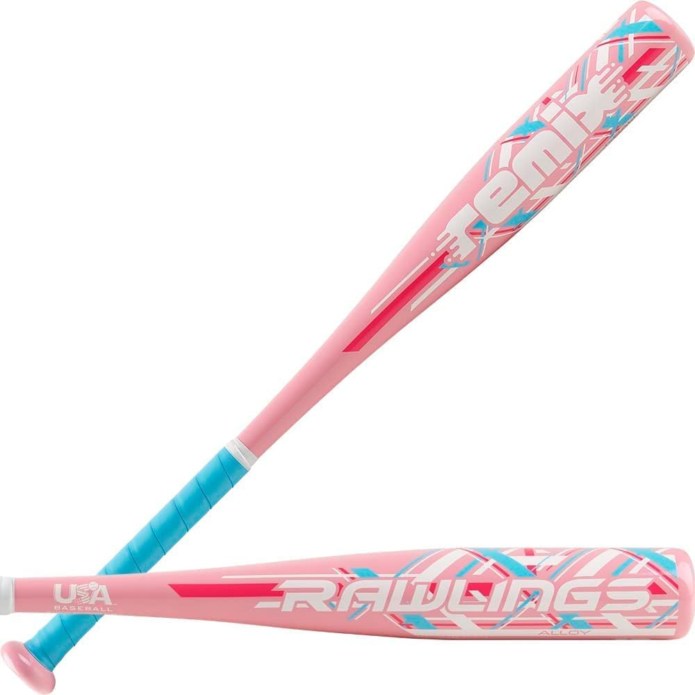 Rawlings | Remix T-Ball Bat | USA Baseball & Softball | -12 Drop | 2 1/4" Barrel | 1 Pc. Aluminum