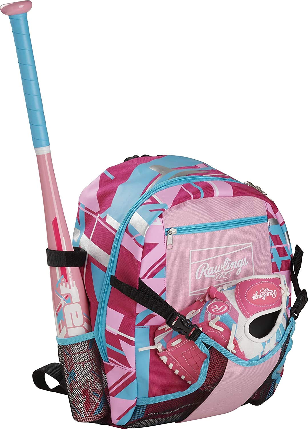 Rawlings | REMIX T-Ball & Youth Backpack Equipment Bag | Baseball/Softball | Multiple Colors